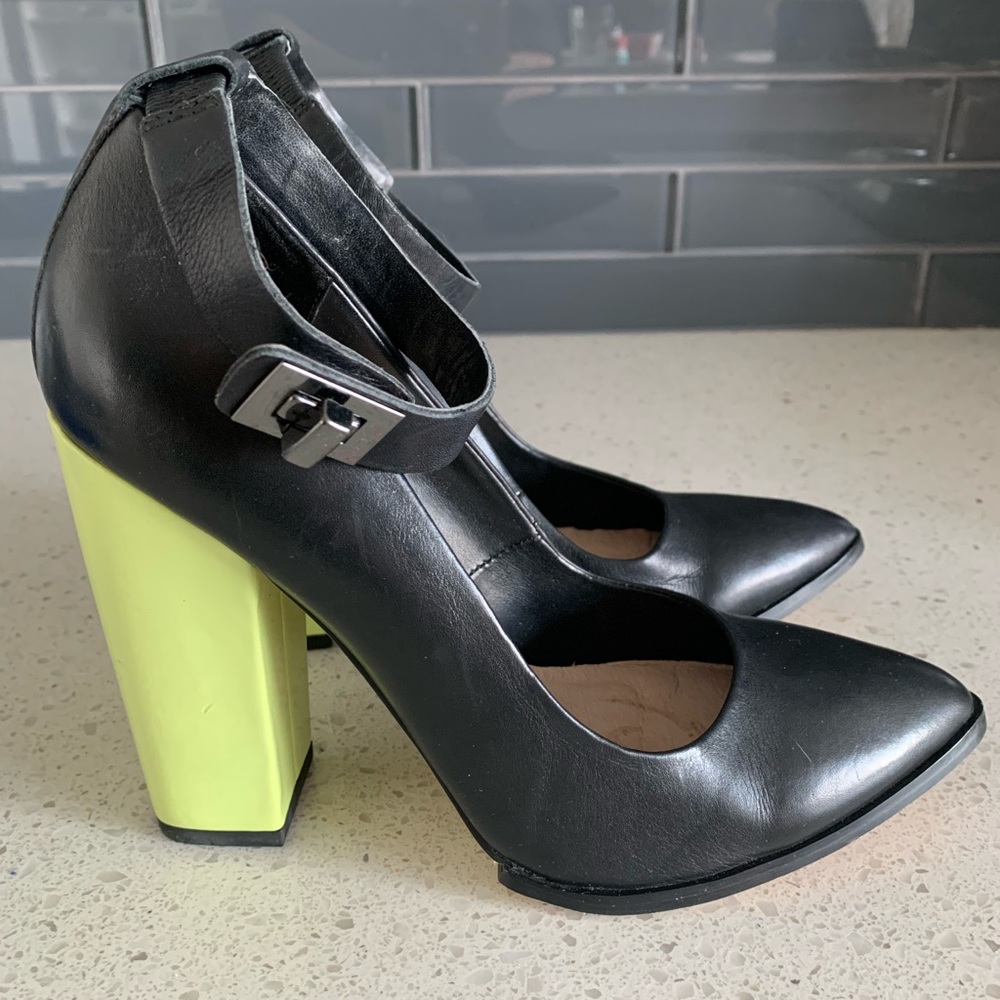 Two colour heels - Ankle strap